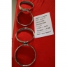 Head lamp rings for Lancia Fulvia Fanalone